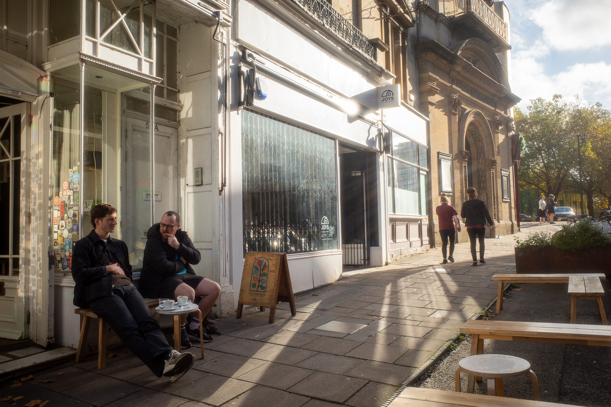 Bristol in the sunshine and shade